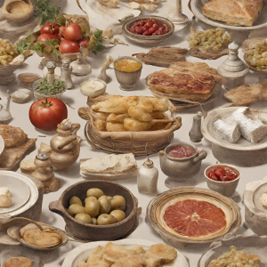 gastronomía romana